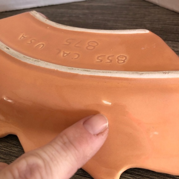 Vtg California Pottery MCM Serving Dishes - Picture 11 of 12